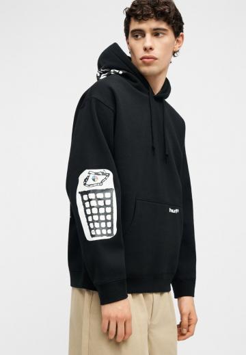 Пуловер с капюшоном