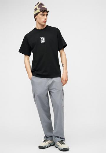 Брюки с накладными карманами