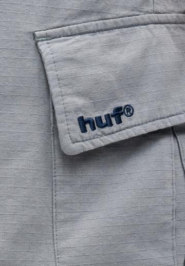 Брюки с накладными карманами