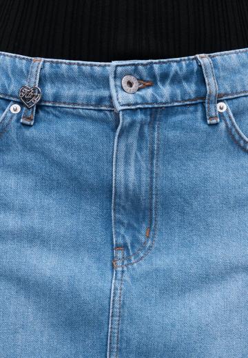 Джинсовая юбка