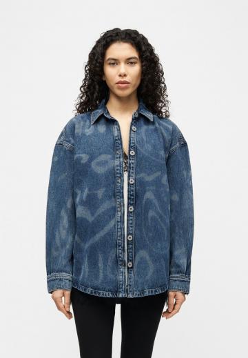 Джинсовая блузка