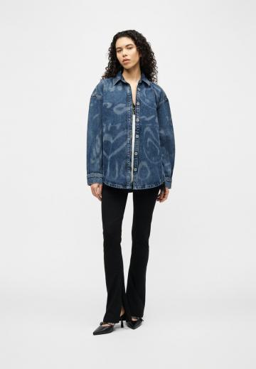 Джинсовая блузка