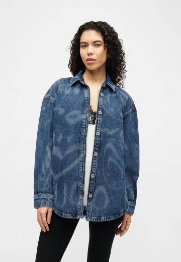 Джинсовая блузка