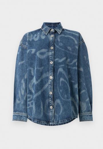 Джинсовая блузка