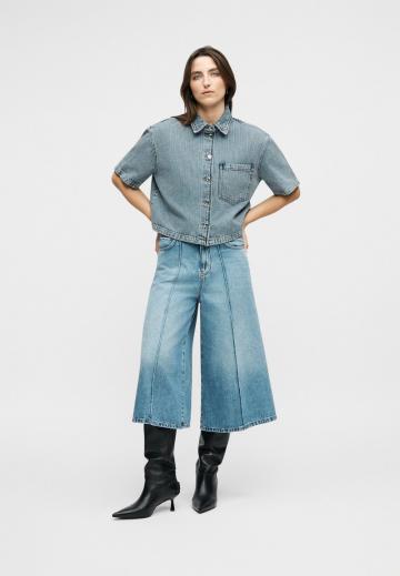 Джинсовая блузка