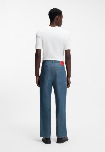 Прямые джинсы