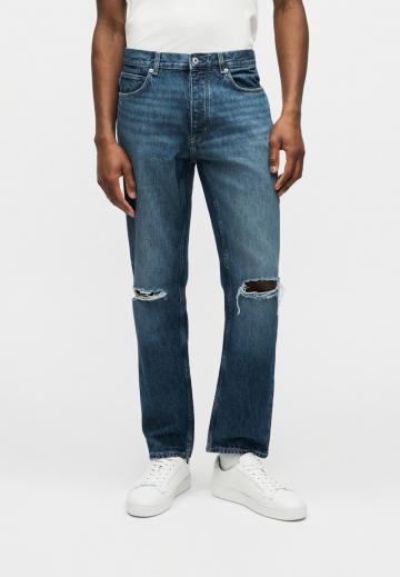 Прямые джинсы