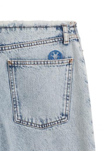 Прямые джинсы