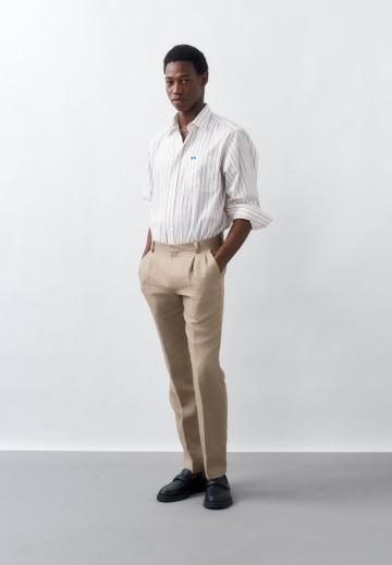 Льняные брюки