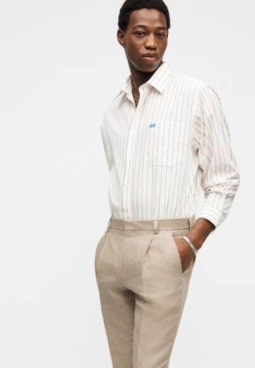 Льняные брюки