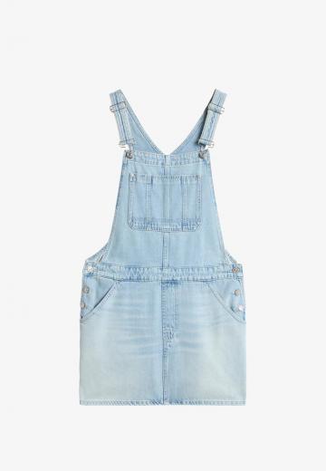 Джинсовый комбинезон