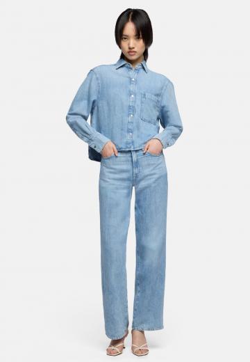 Прямые джинсы