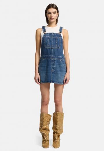 Джинсовый комбинезон