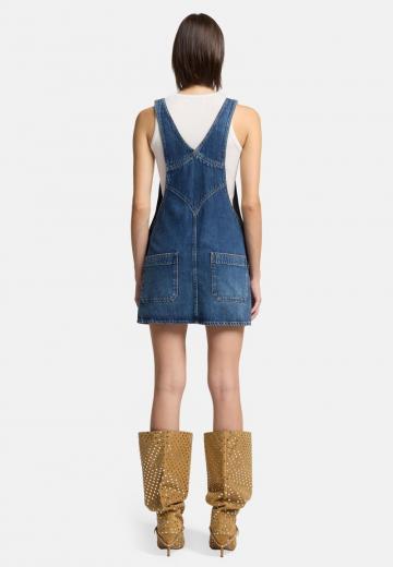 Джинсовый комбинезон