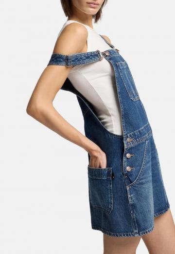 Джинсовый комбинезон