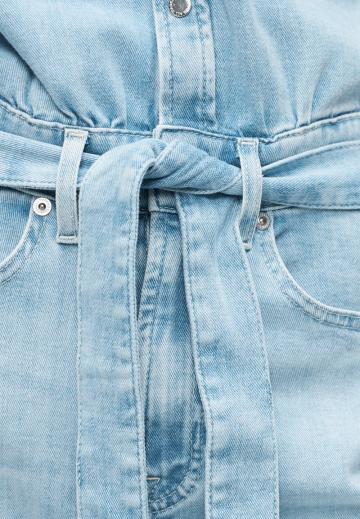 Джинсовый комбинезон