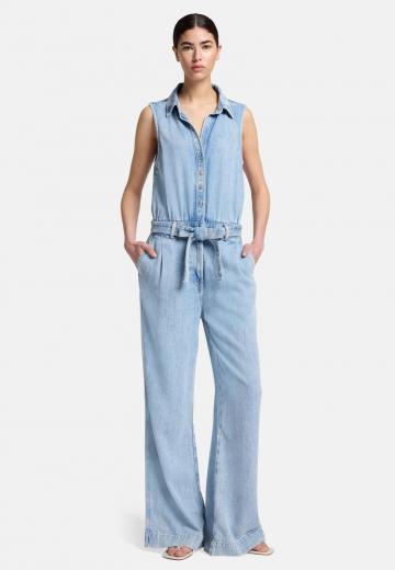 Джинсовый комбинезон