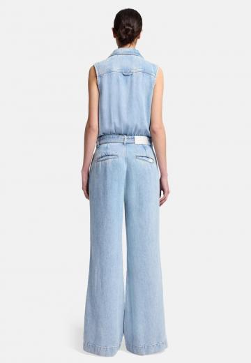 Джинсовый комбинезон