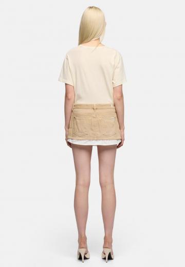 Юбка с накладными карманами