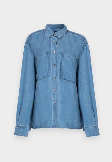 Джинсовая блузка