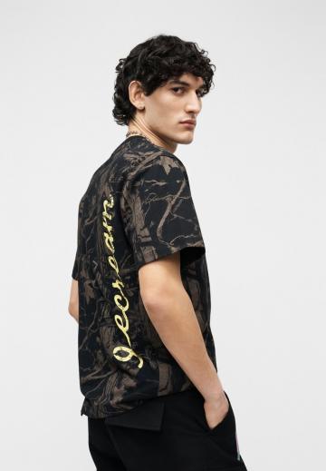 Брюки с накладными карманами