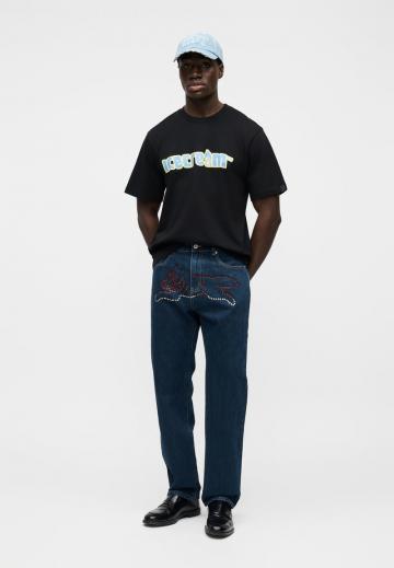 Прямые джинсы