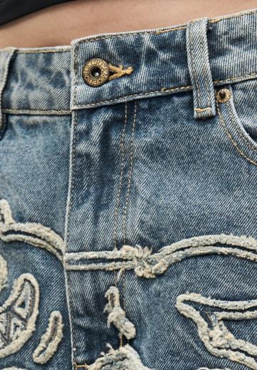 Свободные джинсы