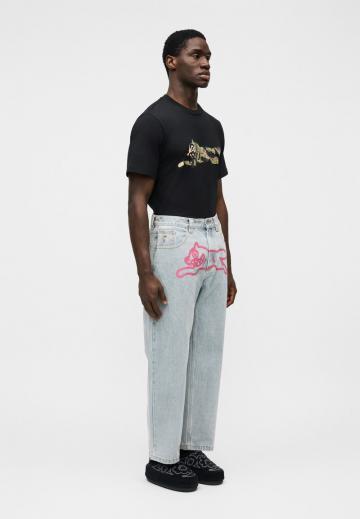 Прямые джинсы