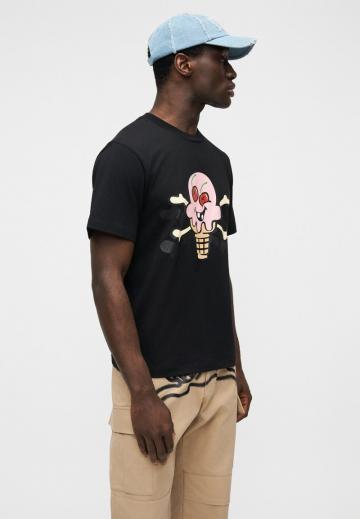 Брюки с накладными карманами