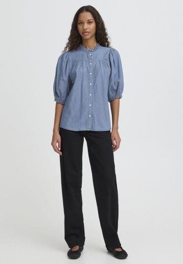 Джинсовая блузка