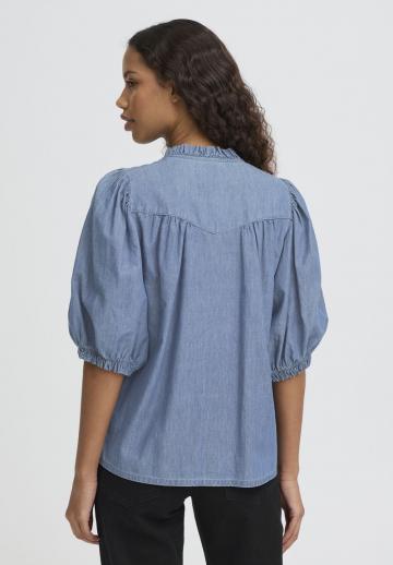 Джинсовая блузка