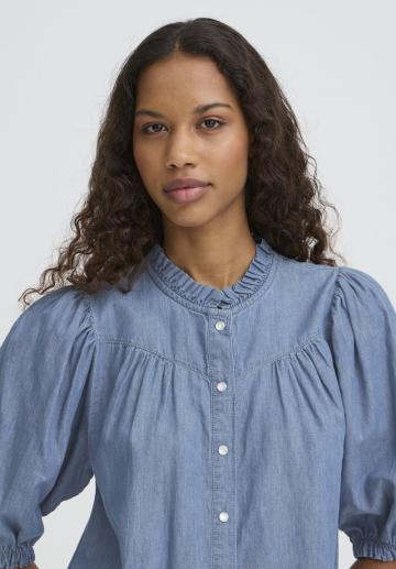 Джинсовая блузка