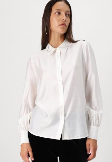 Атласная блузка