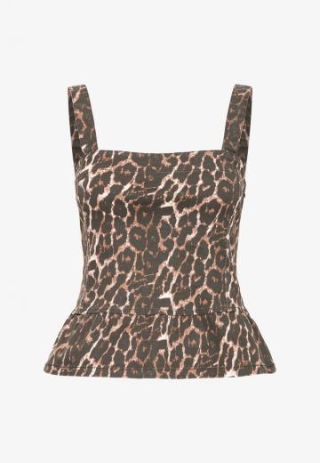 Блузка без рукавов