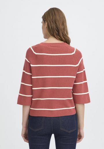 Пуловер с коротким рукавом