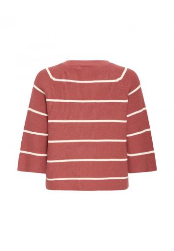 Пуловер с коротким рукавом