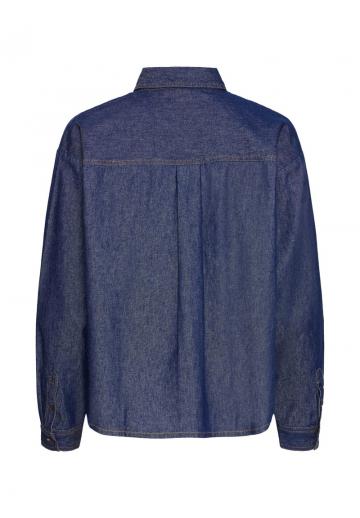 Джинсовая блузка