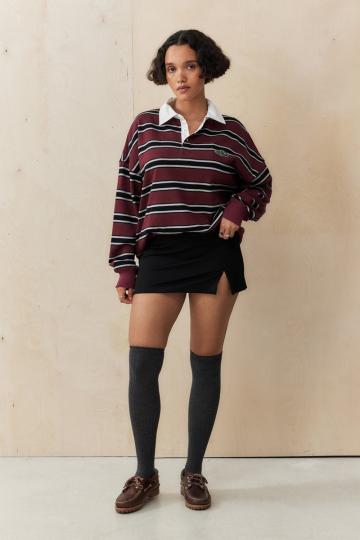 Юбка с накладными карманами