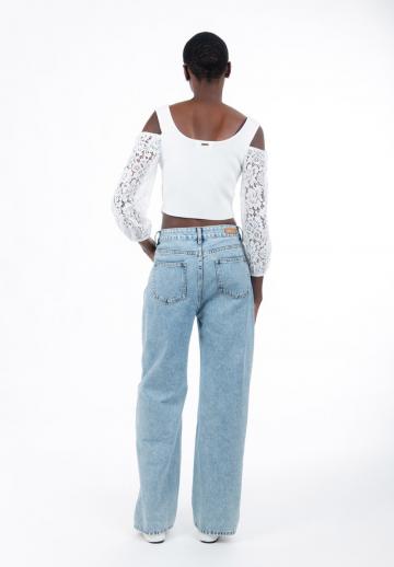 Кружевная блузка