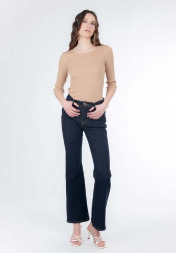 Пуловер с коротким рукавом