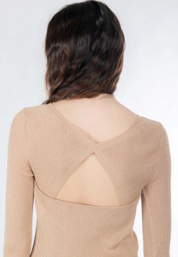 Пуловер с коротким рукавом