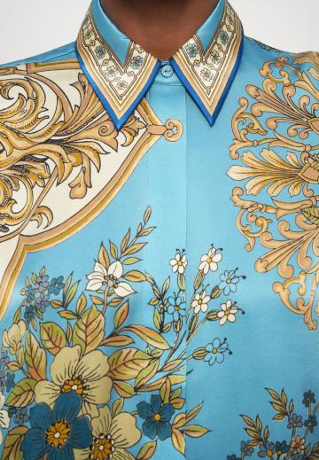 Шелковая блузка