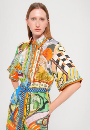 Блузка-платье