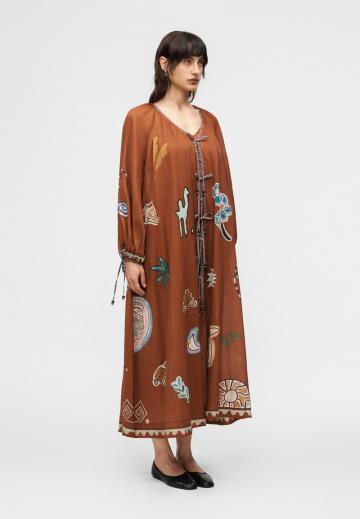 Платье макси