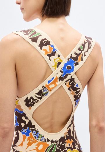 Слитный купальник