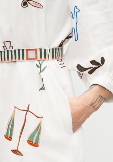 Блузка-платье