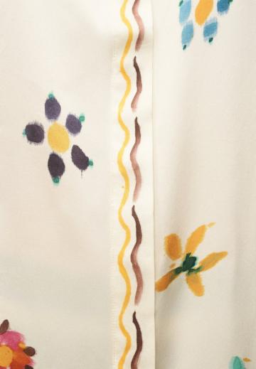 Атласная блузка