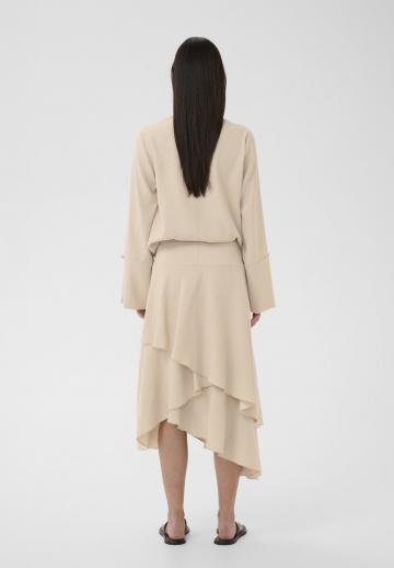 Юбка с воланами