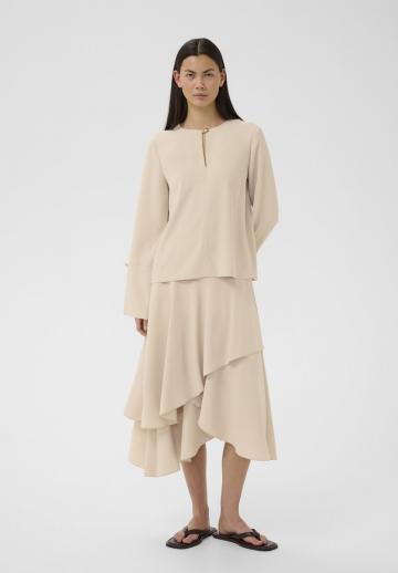 Юбка с воланами