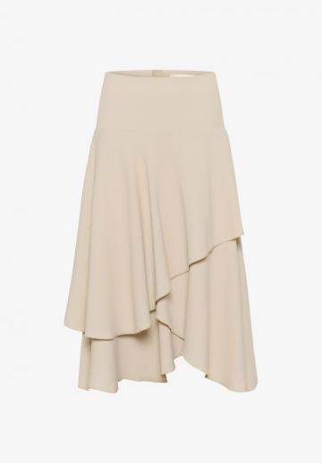 Юбка с воланами